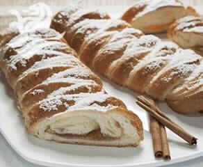 Trança Catarina Com Recheio De Maçã