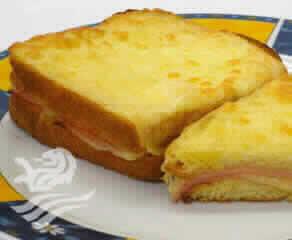 Croque Monsieur Com Brioche Plus