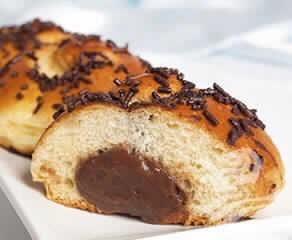 Brioche De Laranja E Chocolate