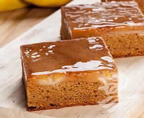 Bolo De Doce De Leite Com Banana