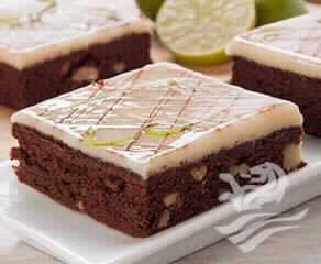 Brownie Com Limão