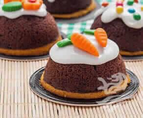 Luna De Cenoura Com Recheio De Chocolate